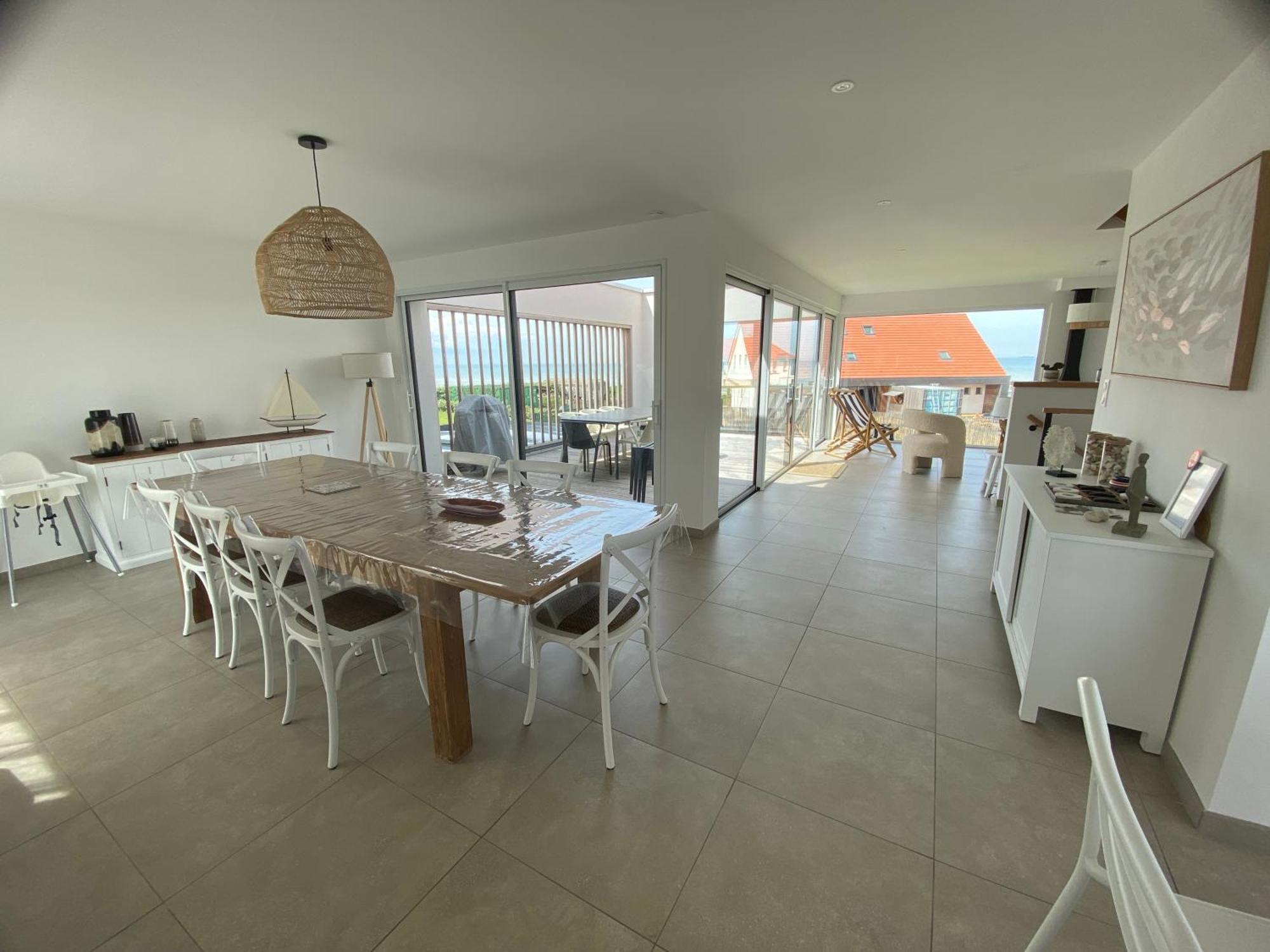 B&B Sangatte-Calais - Terrasse Vue Mer - 2 Min A Pied De La Plage المظهر الخارجي الصورة